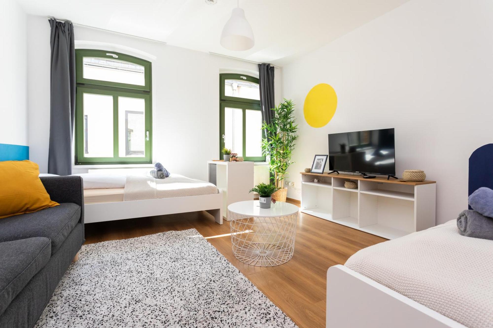 Fullhouse - Halle - R6 Apartments - Smarttv - Nespresso エクステリア 写真