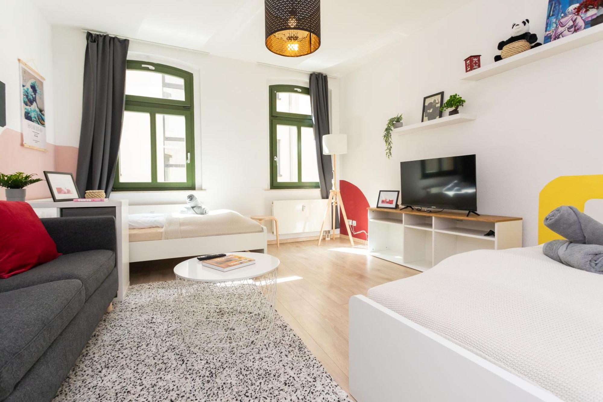 Fullhouse - Halle - R6 Apartments - Smarttv - Nespresso エクステリア 写真